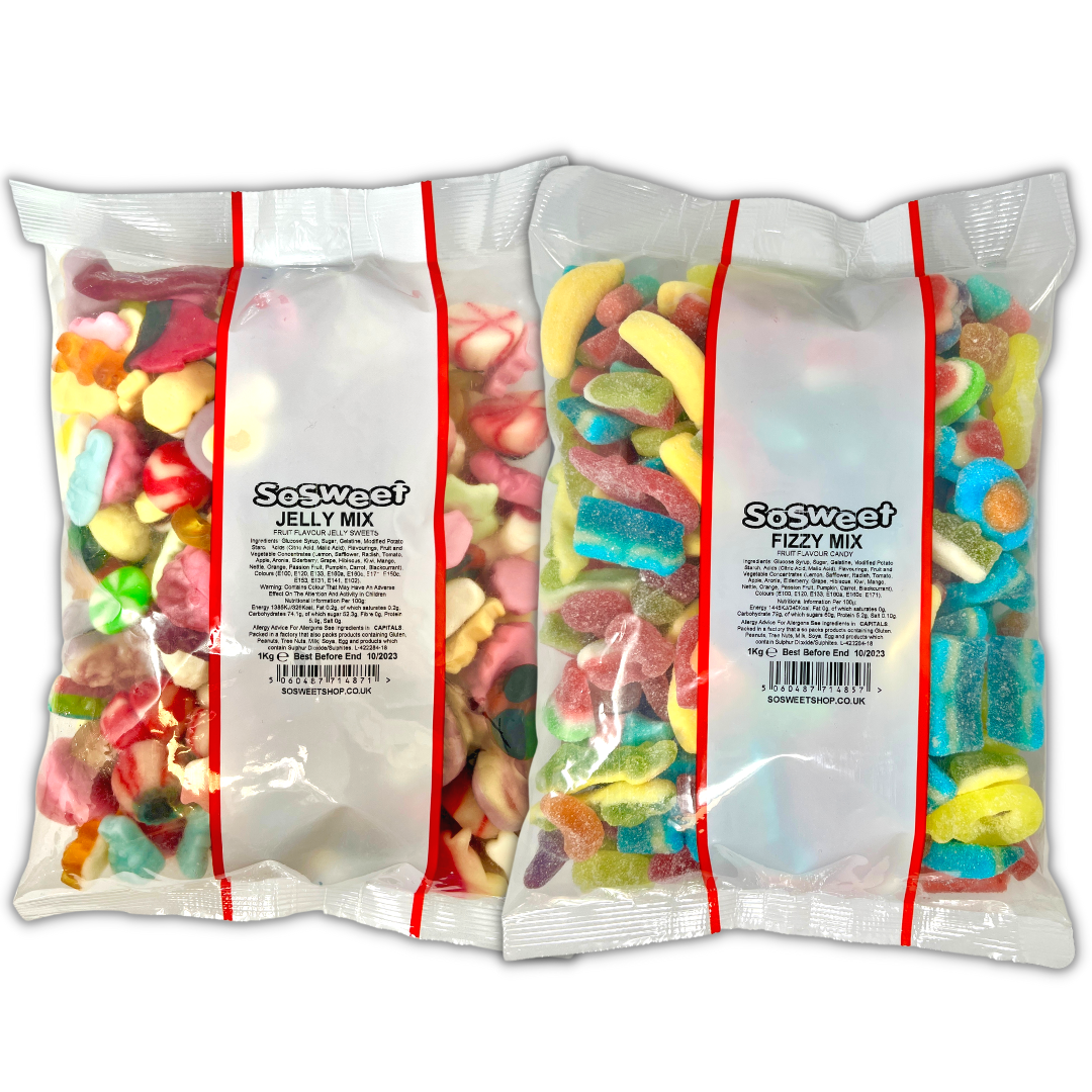 Indulge in Sweet Bliss: Discover 1kg Sweets at SoSweet - The UK's Premier Online Sweet Shop