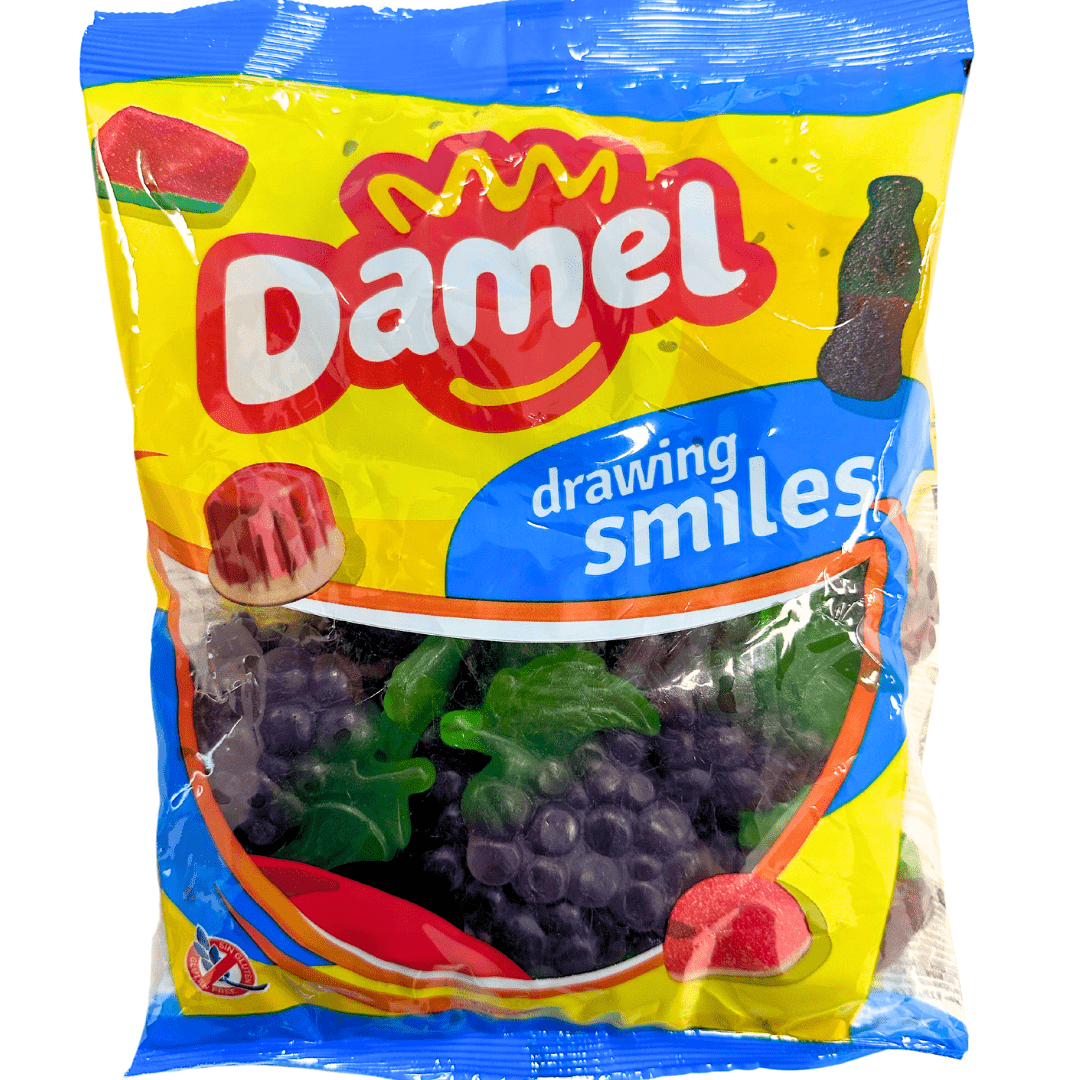 Damel Gummy Grapes (1kg)