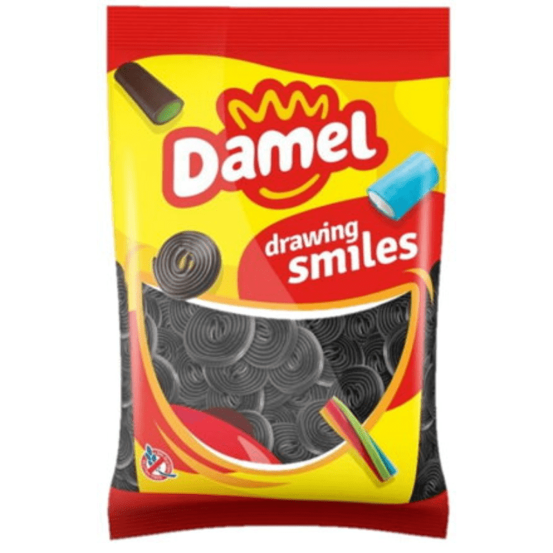 Damel Liquorice Wheels 1kg