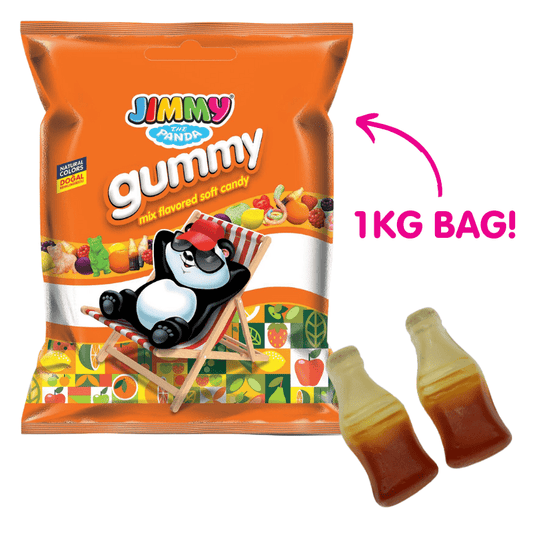 Jimmy Gummy Cola Bottles (1kg)