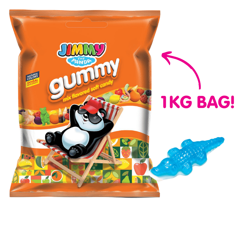 Jimmy Gummy Crocodiles (1kg)