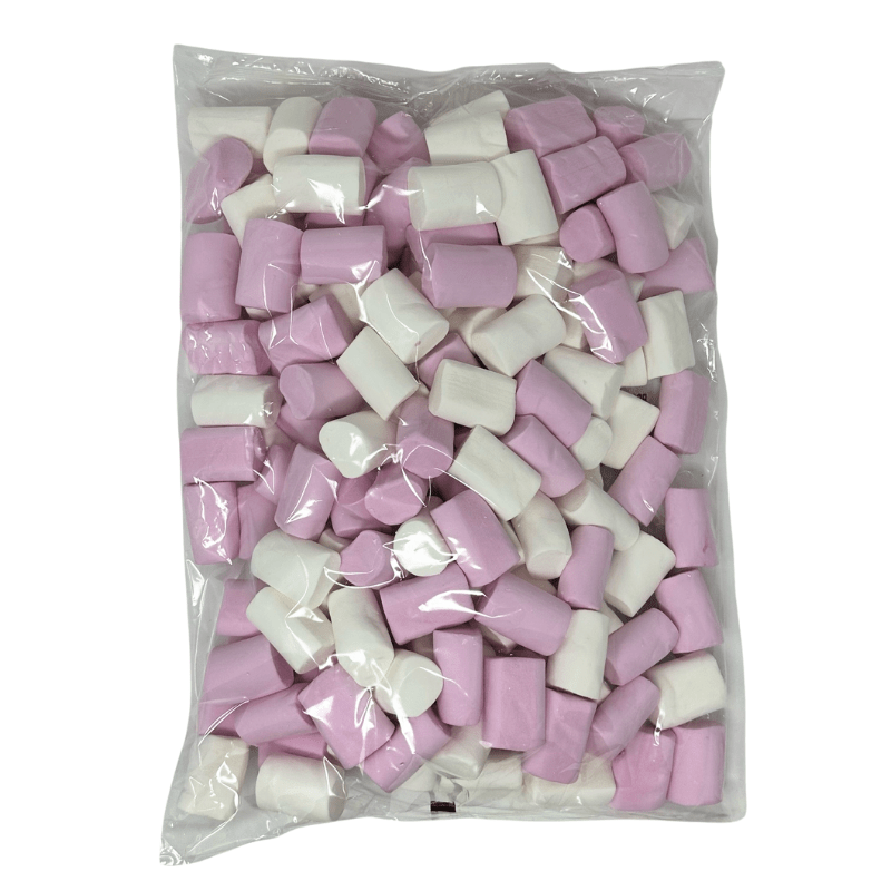 Sosweet BBQ Pink & White Mallows 1kg