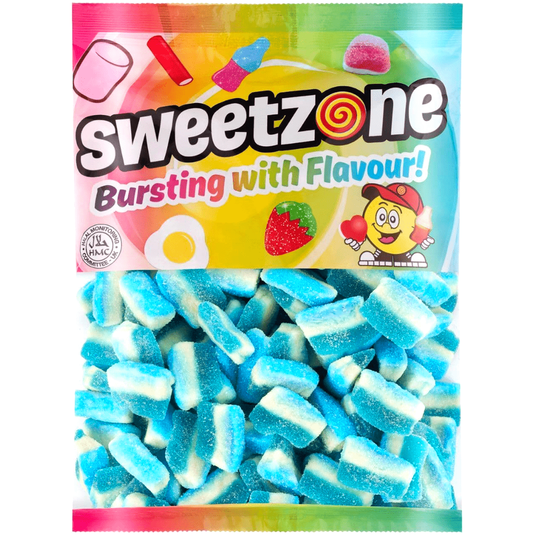 Sweetzone Bag Blue Raspberry Slices (1kg)