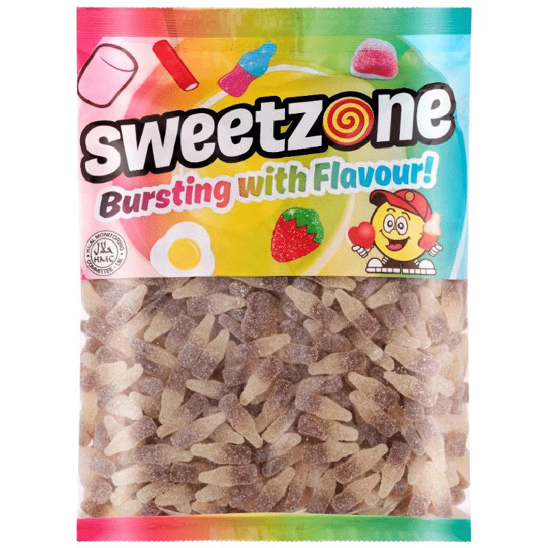 Sweetzone Bag Fizzy Cola Bottles (1kg)